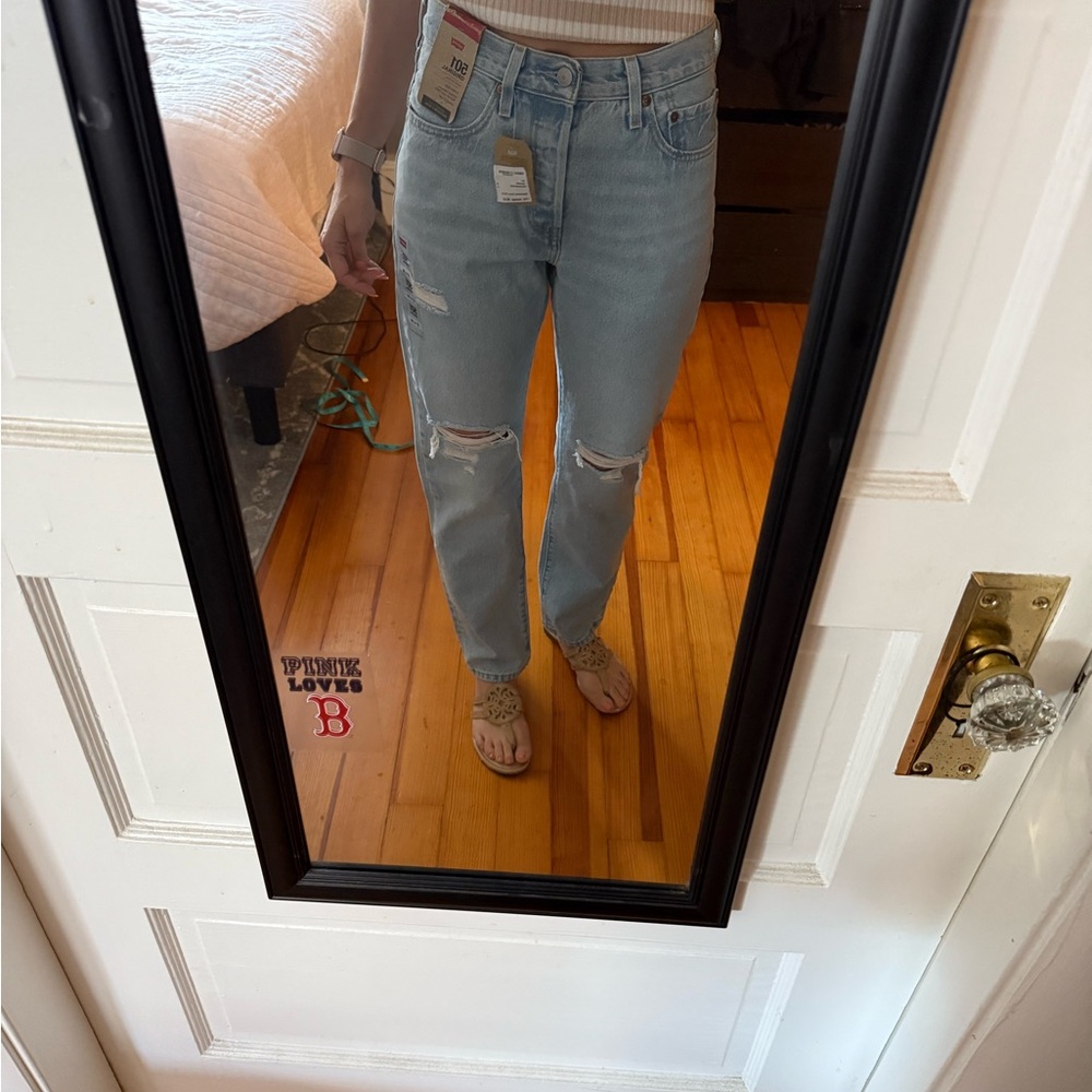 Levi’s 501 High Rise Straight Leg